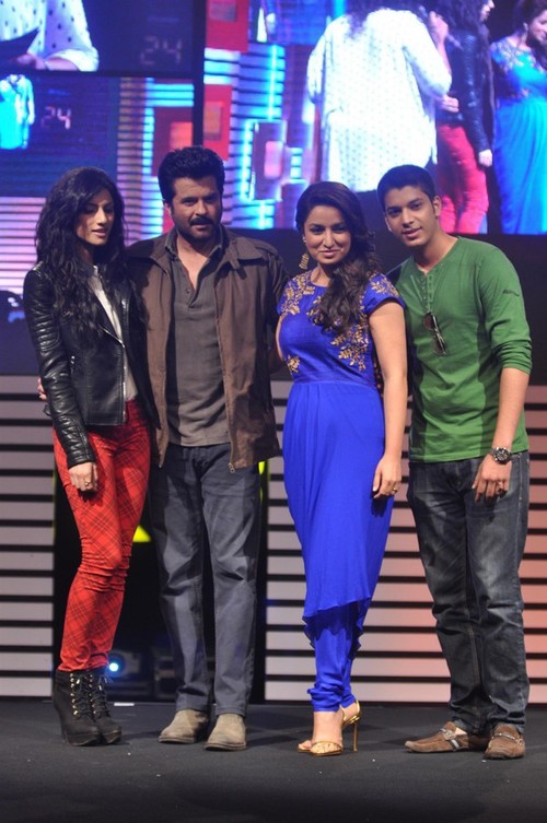 #24 TV Show (India) Launch - Anil Kapoor, Mandira Bedi, Tisca Chopra